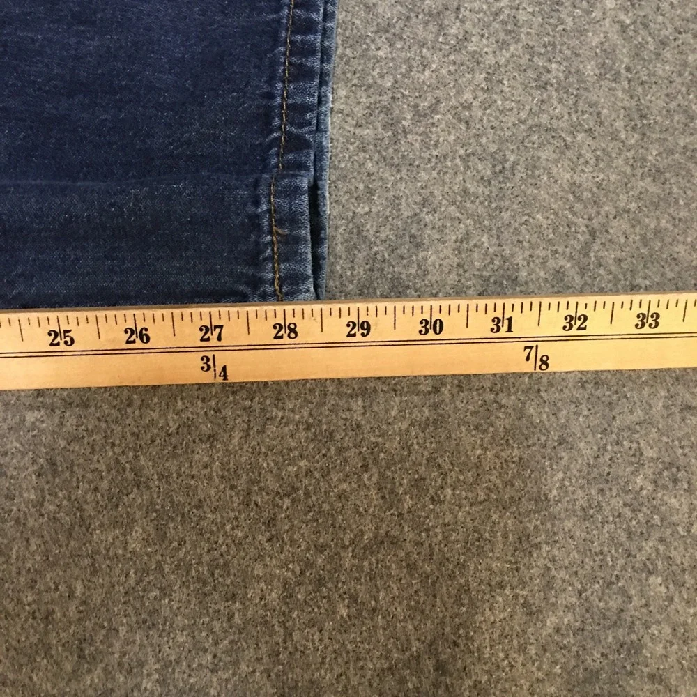 Levi's 569 Loose Straight Jeans Mens W44 L28 Dark Wash Blue Denim
